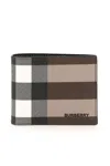 BURBERRY BURBERRY BIFOLD WALLET WITH CHECK MOTIF