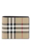 BURBERRY BURBERRY BIFOLD WALLET WITH CHECK MOTIF MEN