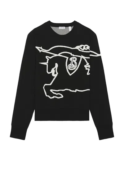 BURBERRY BIG LOGO SWEATER