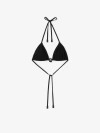 Burberry Bikini Top In Black