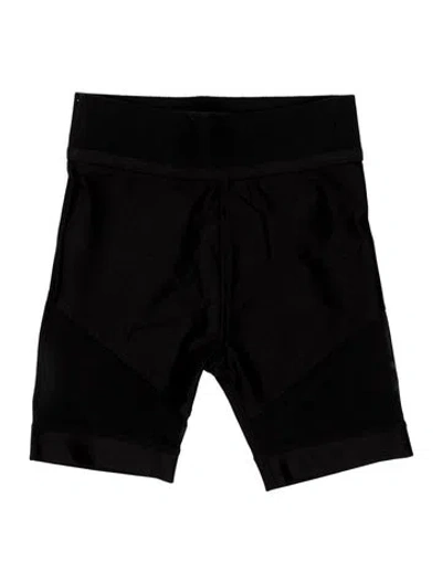 Pre-owned Burberry Babies' Biker Short Leggings W/tags In Black