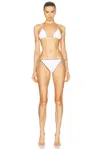 Burberry Bikini Set In White