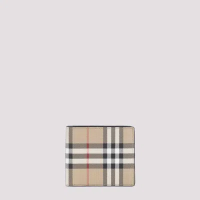 Burberry Billfold Wallet In Archive Beige