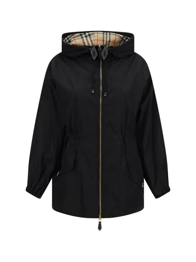 Burberry Binham Jackets In Black
