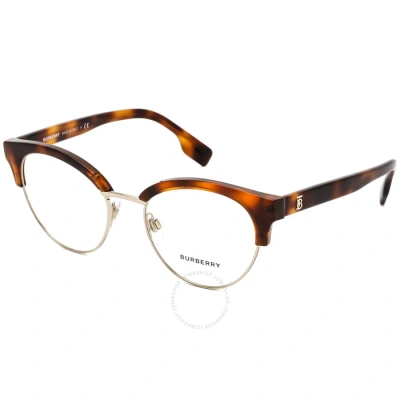 Burberry Birch Demo Round Ladies Eyeglasses Be2316 3316 51 In Brown