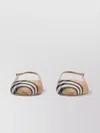 Burberry Check Birdie Slingback Ballerina Flats Women