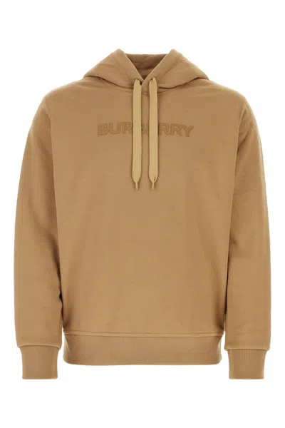 BURBERRY BURBERRY BISCUIT COTTON SWEATSHIRT