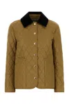 Burberry Dranefeld Quilted Jacket In Brown