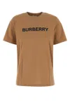 BURBERRY BISCUIT STRETCH COTTON T-SHIRT