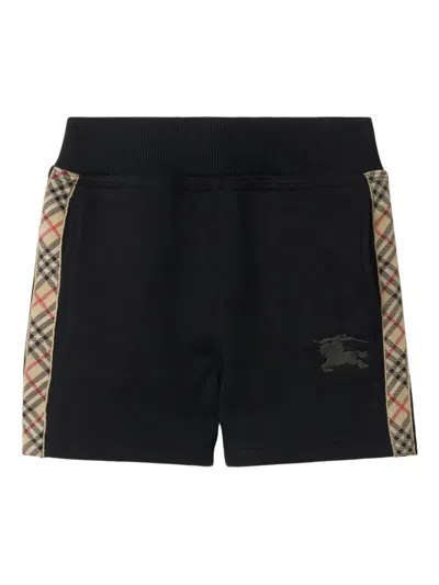 Burberry Babies' 棉运动套装 In Black