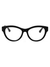 Burberry Top Black On Vintage Check Acetate Optical Glasses In Black