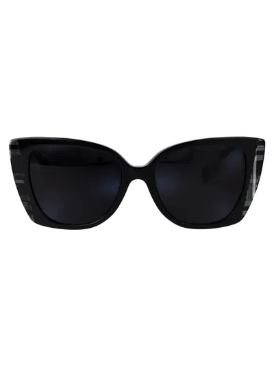 Burberry Black Acetate Sunglasses