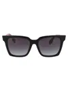 Burberry Bio-acetate Square Frame Sunglasses In Black
