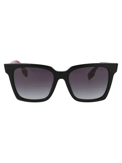 Burberry Black Acetate Sunglasses