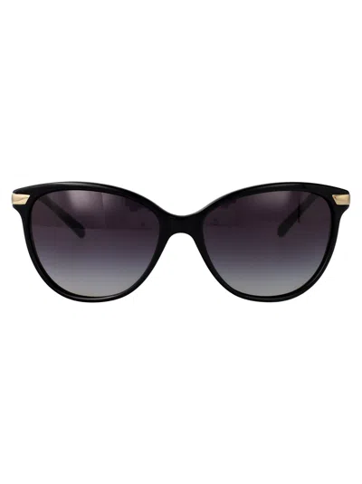 BURBERRY BURBERRY BLACK ACETATE SUNGLASSES