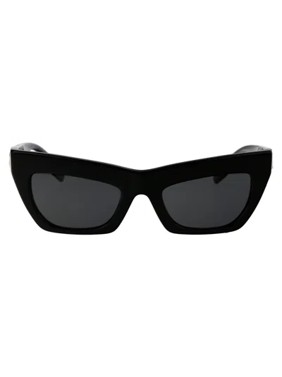 BURBERRY BURBERRY BLACK ACETATE SUNGLASSES