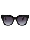 Burberry Bio-acetate Square Frame Sunglasses In Black