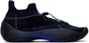 Burberry Check Knit Neptune Sneakers In Midnight Ip Check