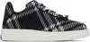Burberry Check-patterned Low-top Sneakers In Black Ip Chk