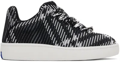 Burberry Check-patterned Low-top Sneakers In Multicolor