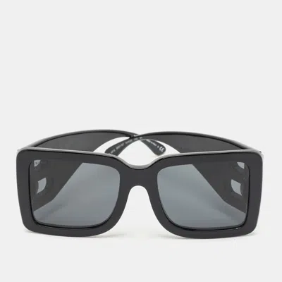 Pre-owned Burberry Black B4312 Frith B Square Sunglasses