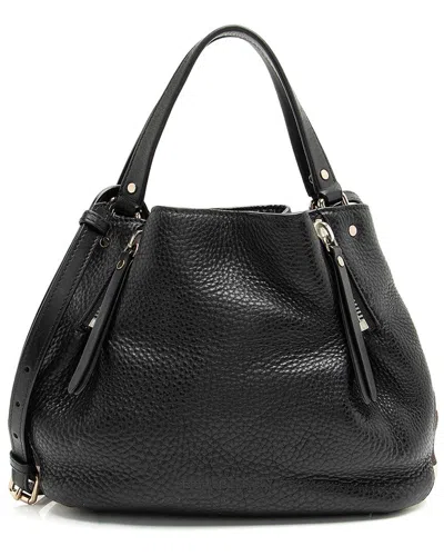 Burberry Black Calfskin House Check Maidstone Small Shoulder Bag (authentic  Pre-loved)