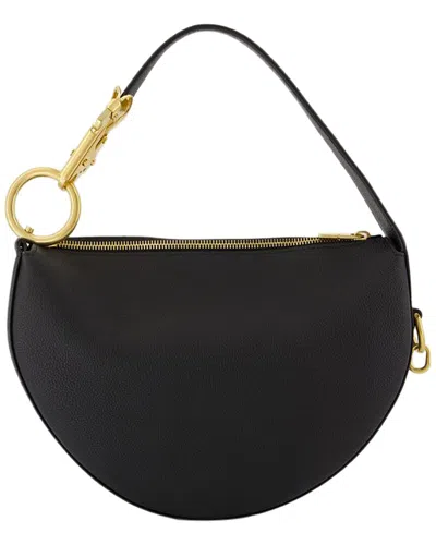 Burberry Black Calfskin Ll Junior Knight Purse (authentic Pre-loved)