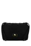 Burberry Black Canvas Horseshoe Reversible Clutch