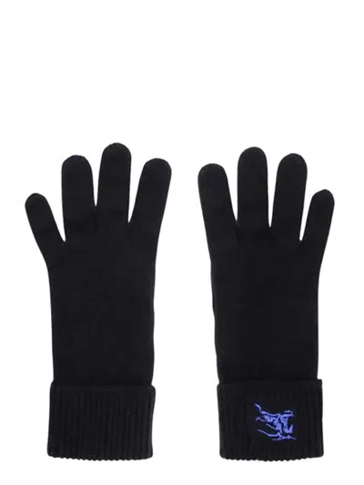 Burberry Black Cashmere Blend Gloves