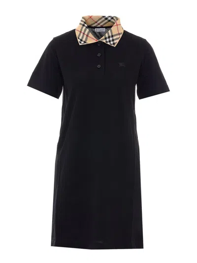 Burberry Black Check Dress