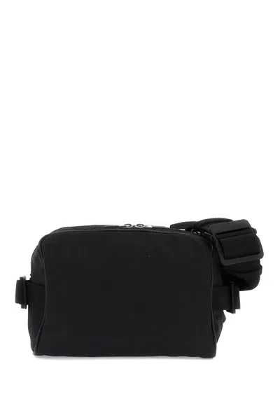 Burberry Black Check Jacquard Kangaroo Backpack For Men