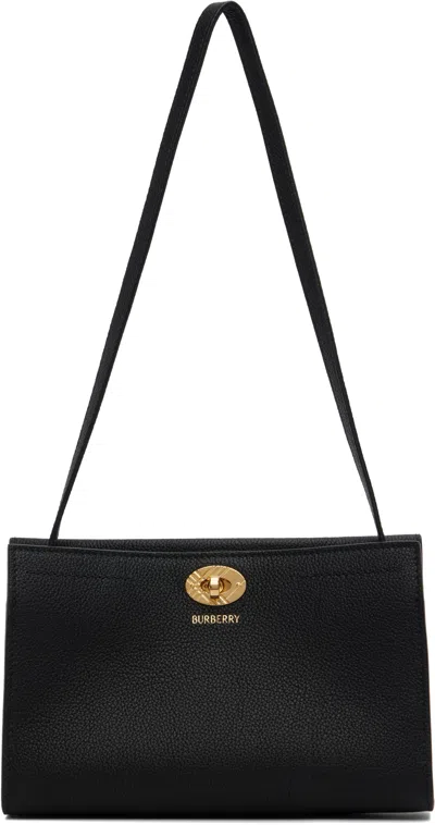 Burberry Black Cotswolds Pouch Bag