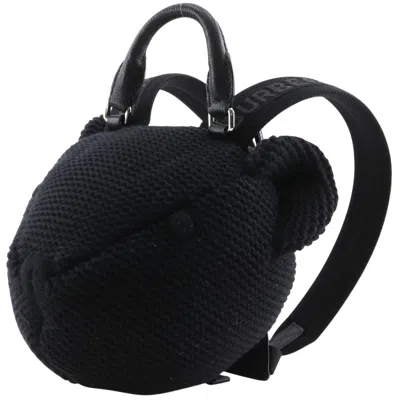 Pre-owned Burberry Black Cotton Backpack ()