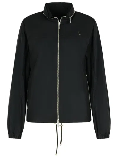 BURBERRY BURBERRY BLACK COTTON BLEND JACKET