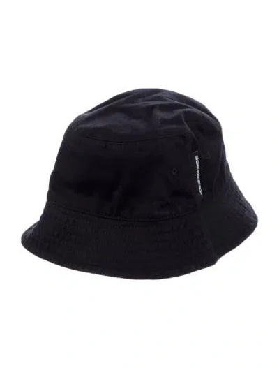 Pre-owned Burberry Black Cotton Bucket Hat