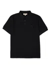 Burberry Knight-embellished Cotton Polo Shirt