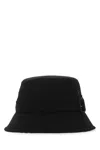 BURBERRY BLACK COTTON HAT