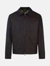 BURBERRY BLACK COTTON JACKET