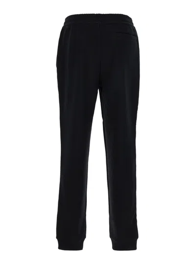 BURBERRY BLACK COTTON JOGGERS