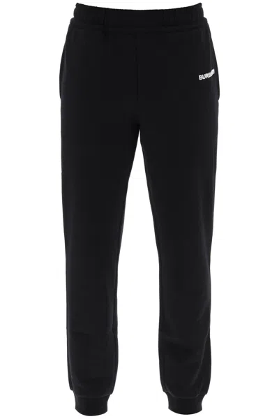 Burberry Black Cotton Joggers