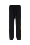 Burberry Men Black Cotton Joggers