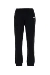 Burberry Logo-print Track Pants In Black