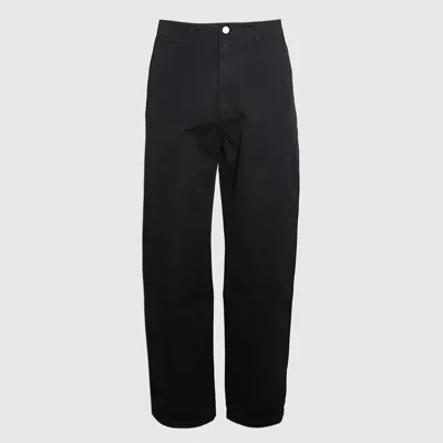 Burberry Black Cotton Pants