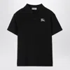 Burberry Polo Shirt  Kids Color Black In Black