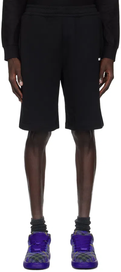 Burberry Black Cotton Shorts