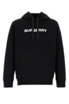 Burberry Black Cotton Sweatshirt In Black