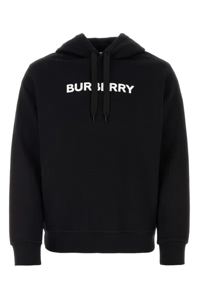 Burberry Black Cotton Sweatshirt