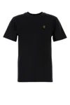 Burberry Parker Logo-embroidered Cotton-jersey T-shirt