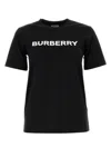 Burberry Black T-shirt With Bold Logo Design