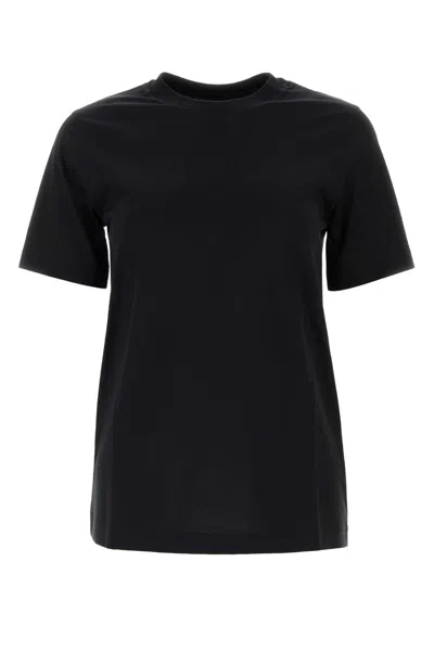 BURBERRY BURBERRY BLACK COTTON T-SHIRT